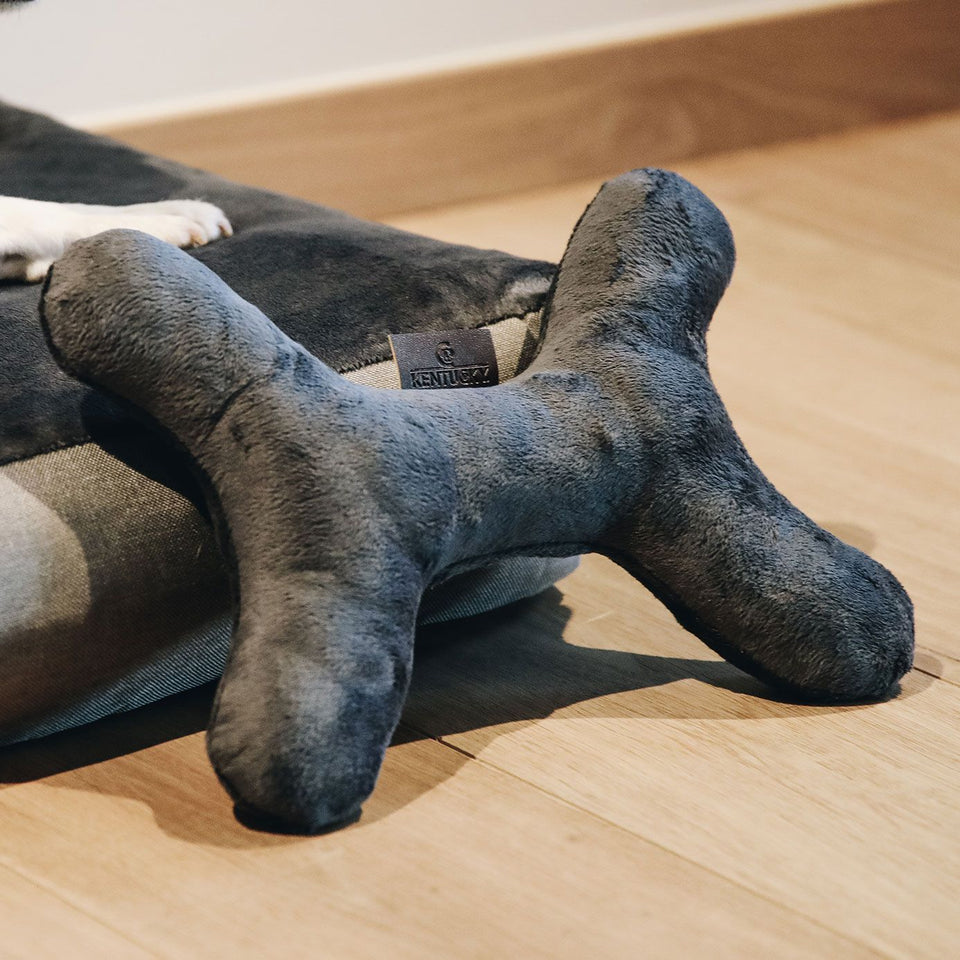 Kentucky Dogwear Bone Dog Toy - Grey