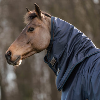 Kentucky Horsewear Turnout Neck Cover All Weather Waterproof Pro 150g - Navy