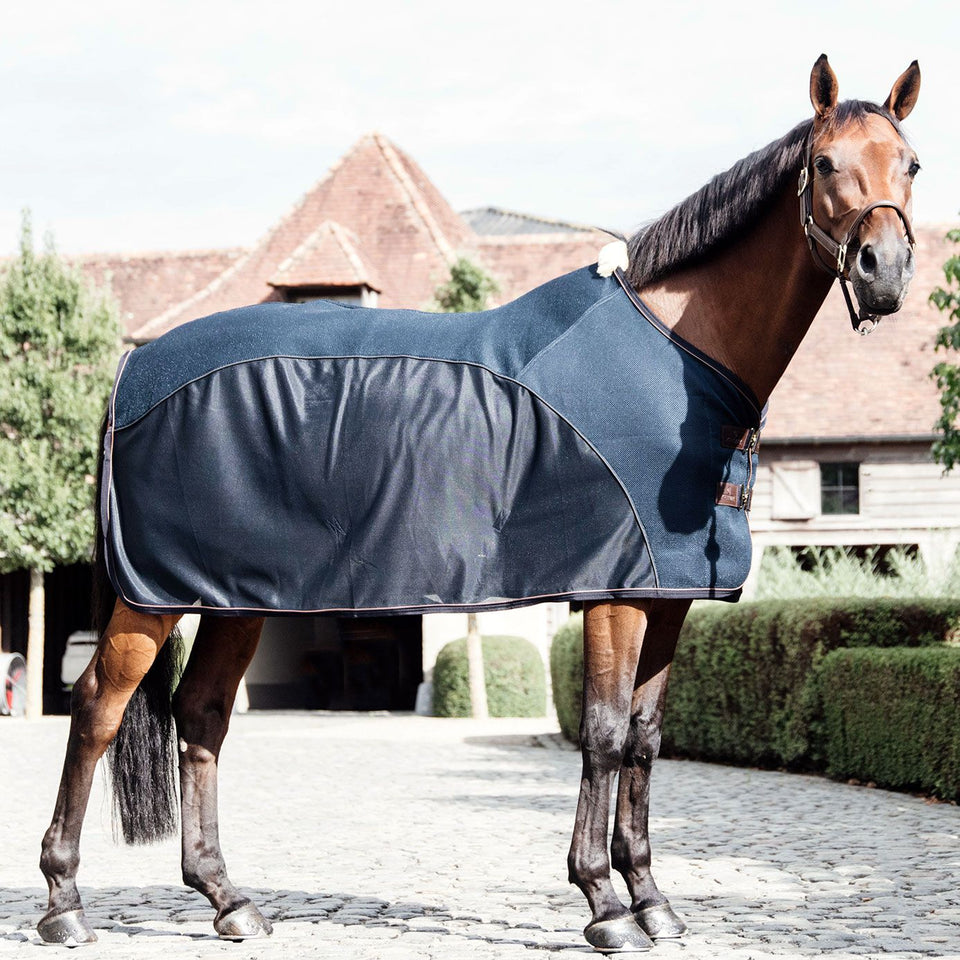 Kentucky Horsewear Mesh Combo Cooler Sheet - Navy