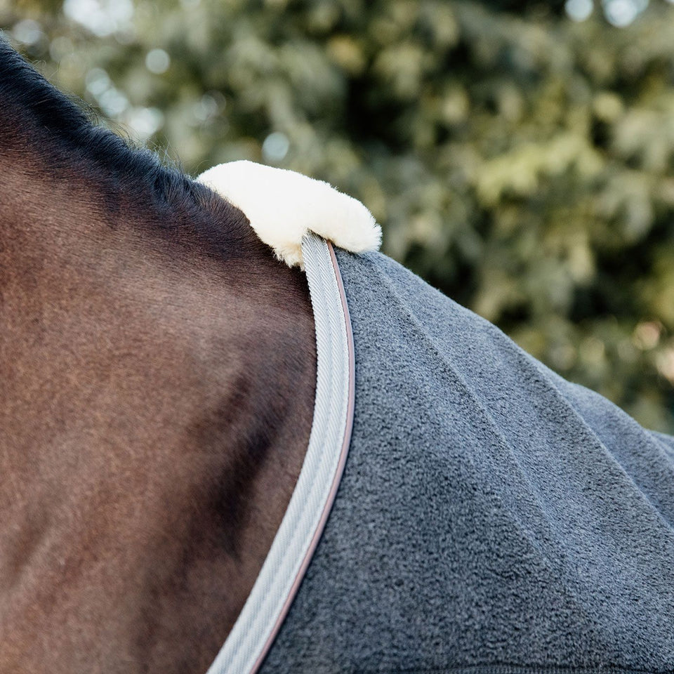Kentucky Horsewear Heavy Fleece Show Rug - Grey