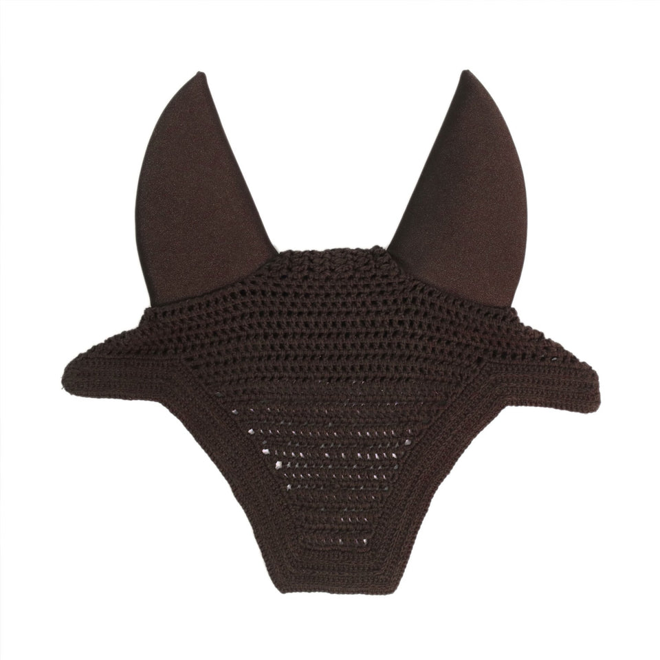 Kentucky Horsewear Wellington Fly Veil - Brown