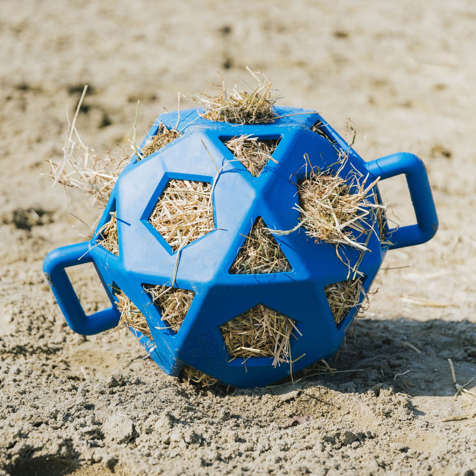 Kentucky Horsewear Relax Horse Hay & Play Ball - Royal Blue