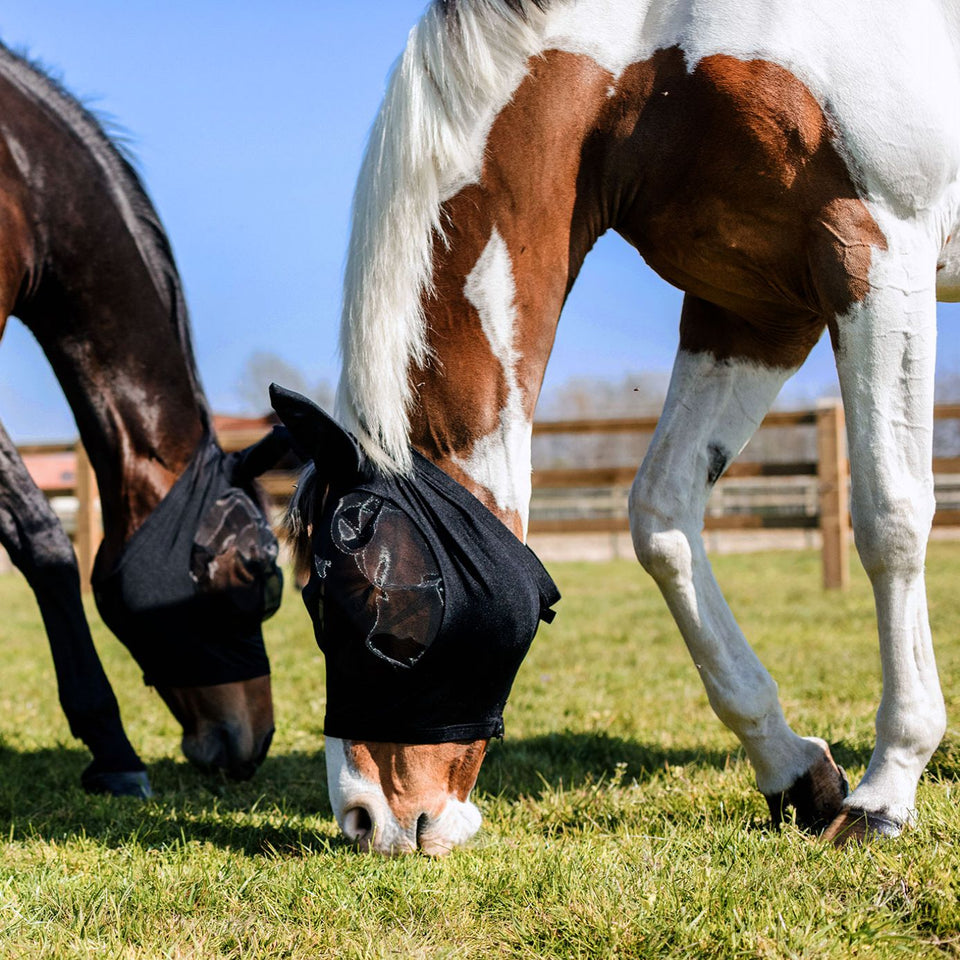 Kentucky Horsewear Slim Fit Fly Mask - Black