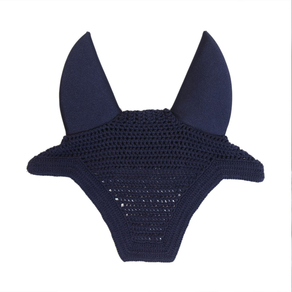 Kentucky Horsewear Wellington Fly Veil - Dark Navy
