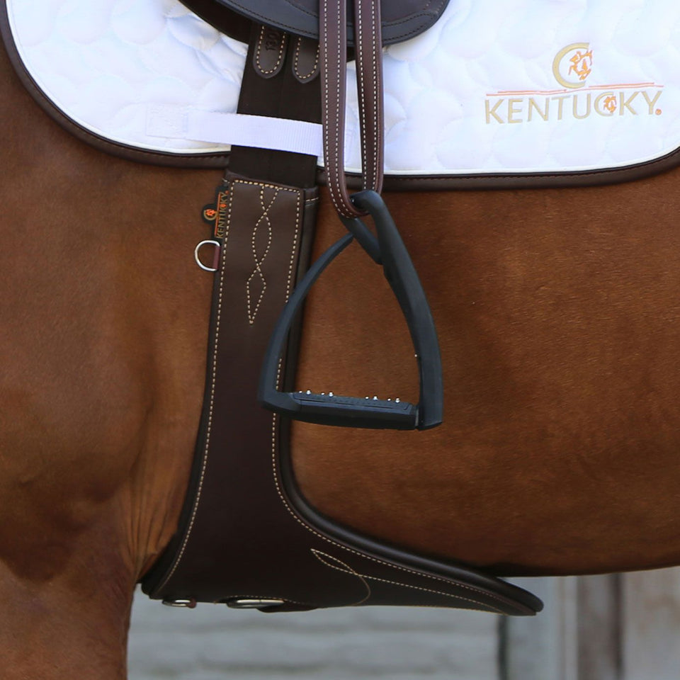 Kentucky Horsewear Stud Girth - Brown