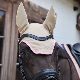 Kentucky Horsewear Softshell Wellington Fly Veil - Beige