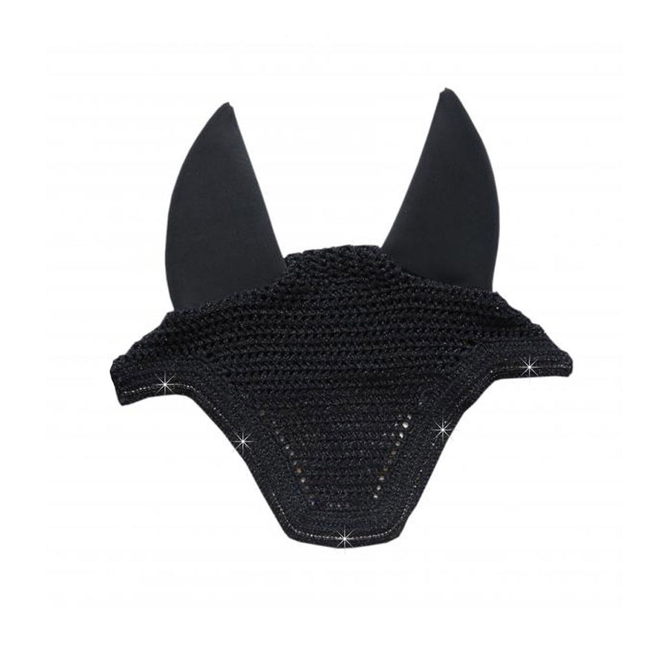 Kentucky Horsewear Wellington Sparkling Fly Veil - Black