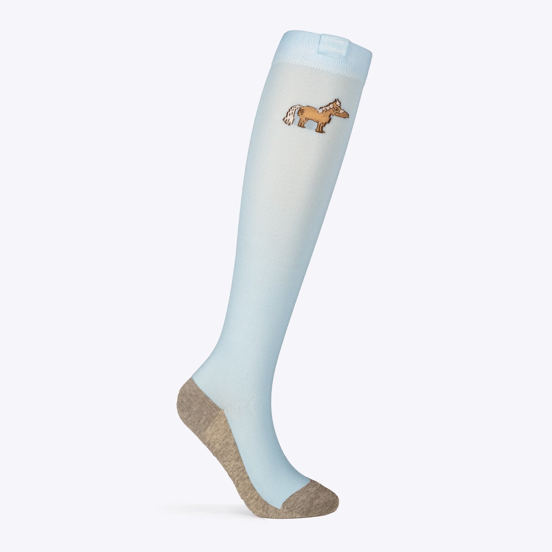 Happy Socks Calze Mezza Gamba Horse: Calzini Multicolor A Fantasia Cavallo, Taglia Unica EU 36-40