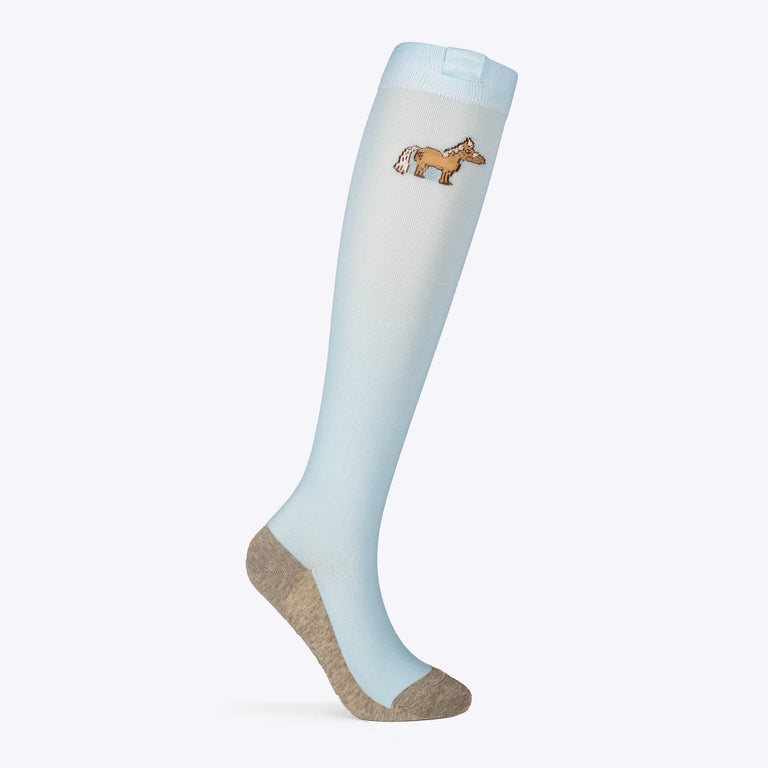 Kentucky Horsewear Sammy Socks - Light Blue