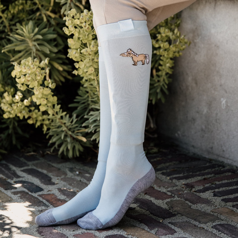 Kentucky Horsewear Sammy Socks - Light Blue