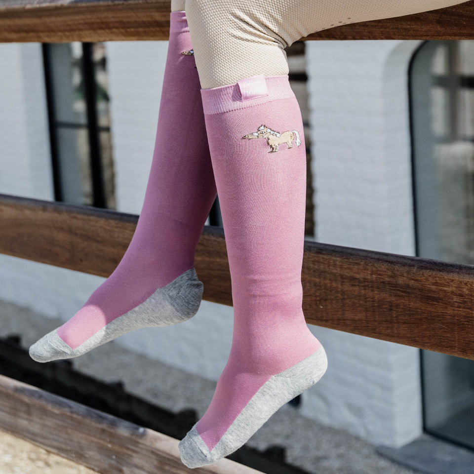 Kentucky Horsewear Sammy Socks - Light Pink