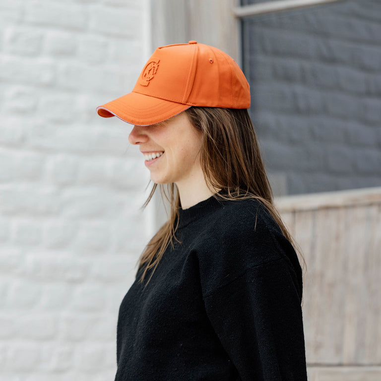 Kentucky Horsewear 3D Logo Baseball Cap - Rust Orange