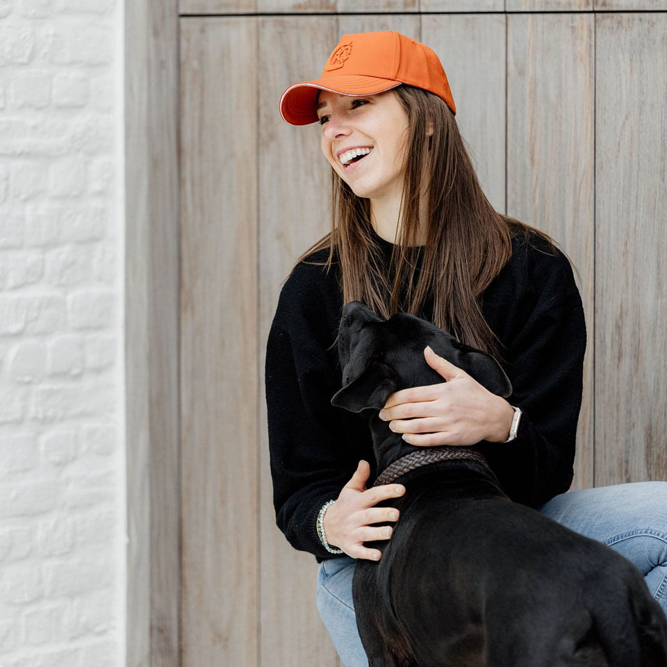 Kentucky Horsewear 3D Logo Baseball Cap - Rust Orange