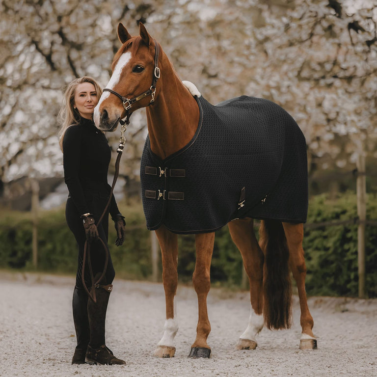 Kentucky Horsewear 4D Spacer Cooler Rug - Black