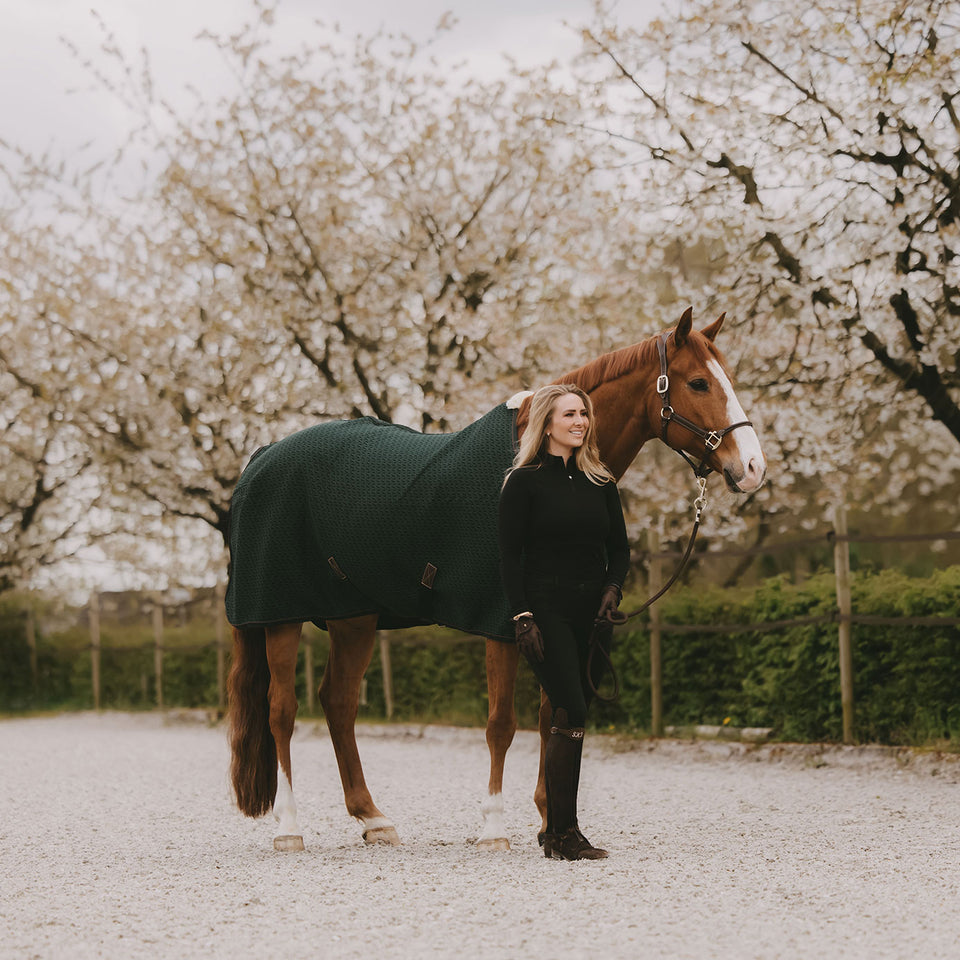 Kentucky Horsewear 4D Spacer Cooler Rug - Pine Green