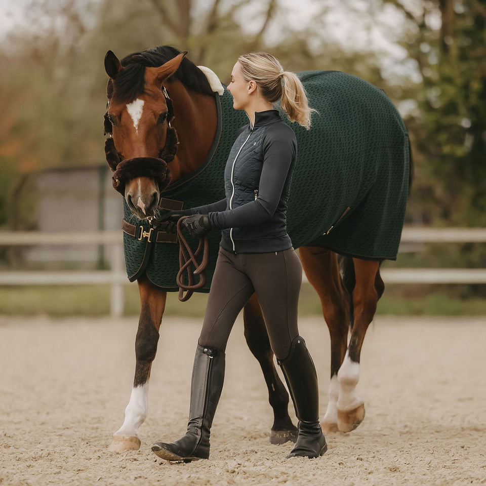Kentucky Horsewear 4D Spacer Cooler Rug - Pine Green
