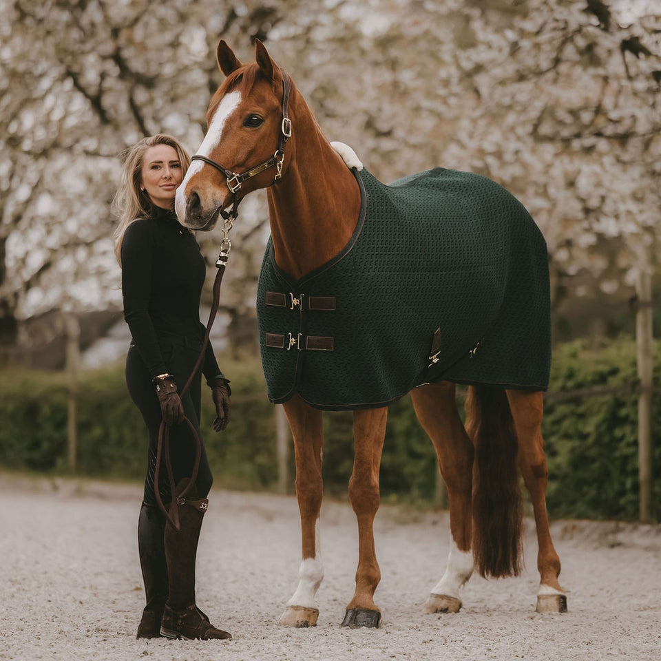 Kentucky Horsewear 4D Spacer Cooler Rug - Pine Green