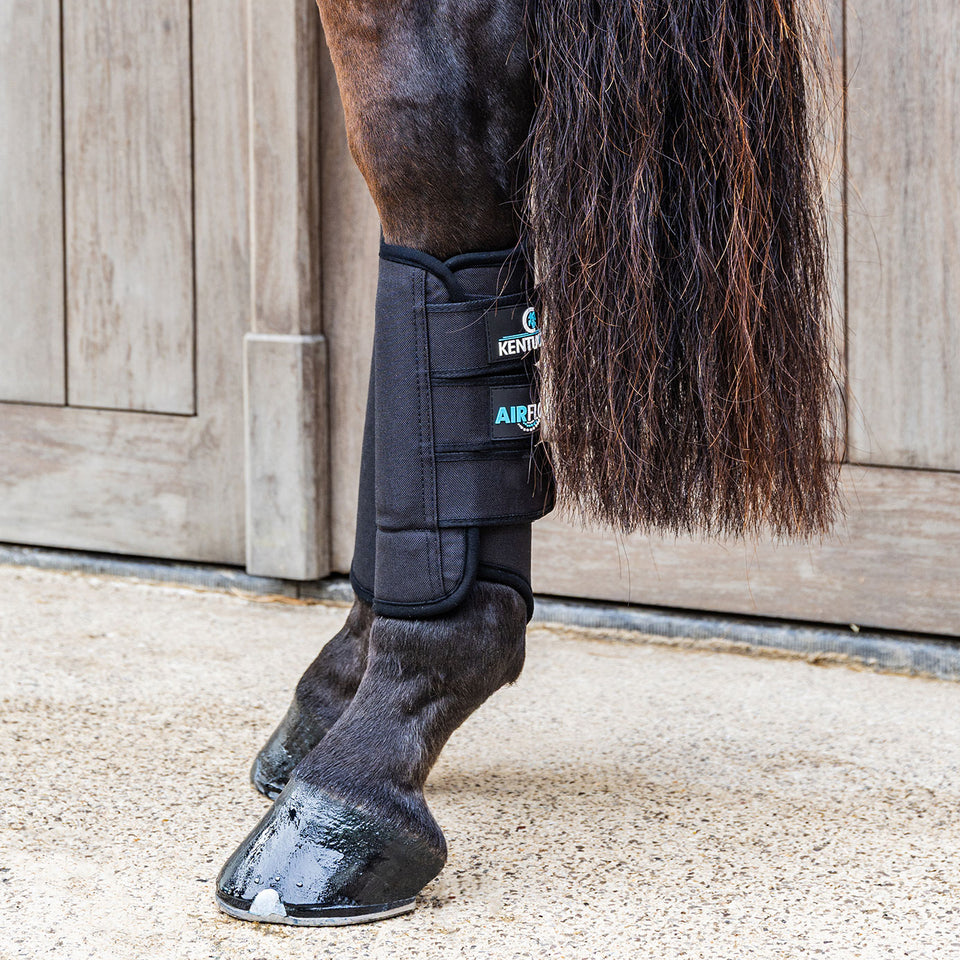 Kentucky Horsewear 3D Air Flow Eventing Boots Hind - Black