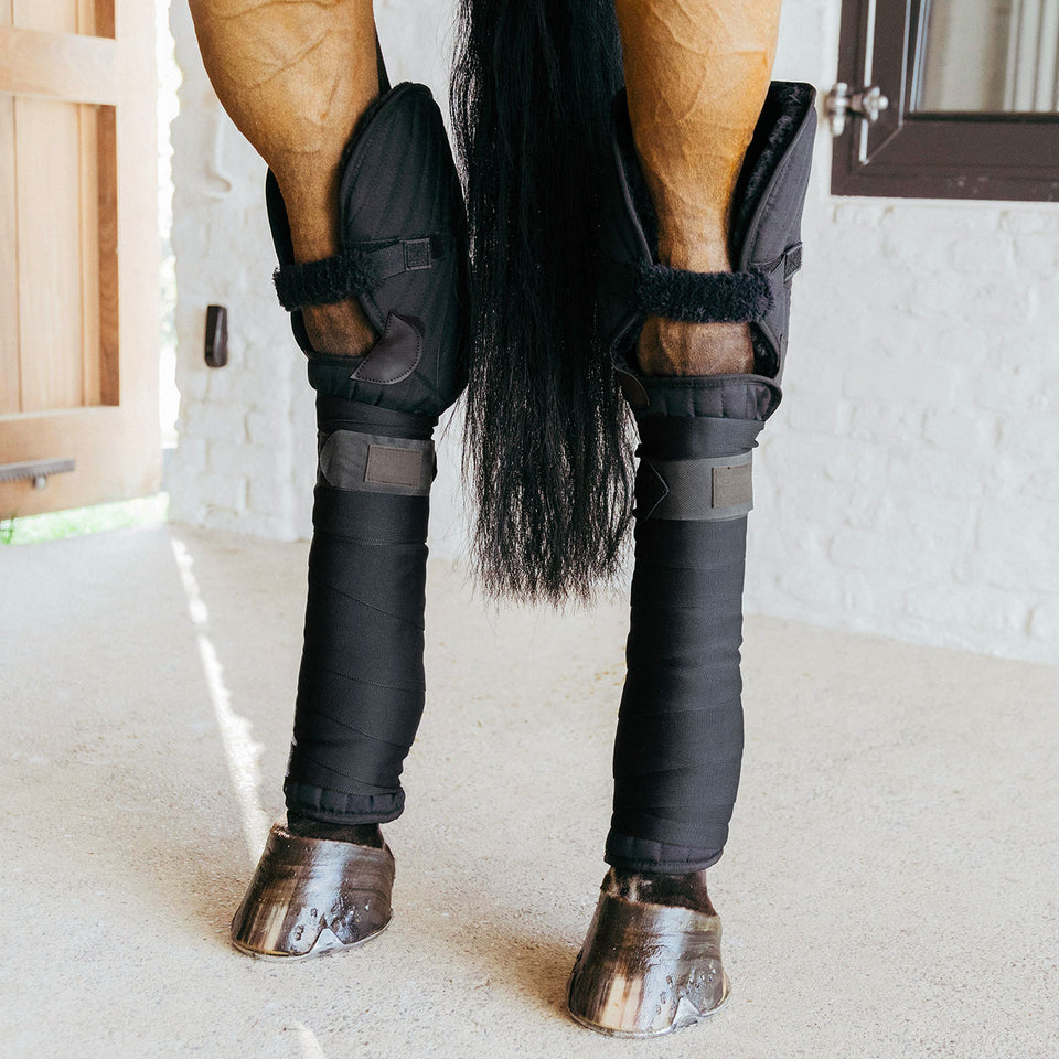 Kentucky Horsewear Transport and Stable Bandage Pads with Hock Protection