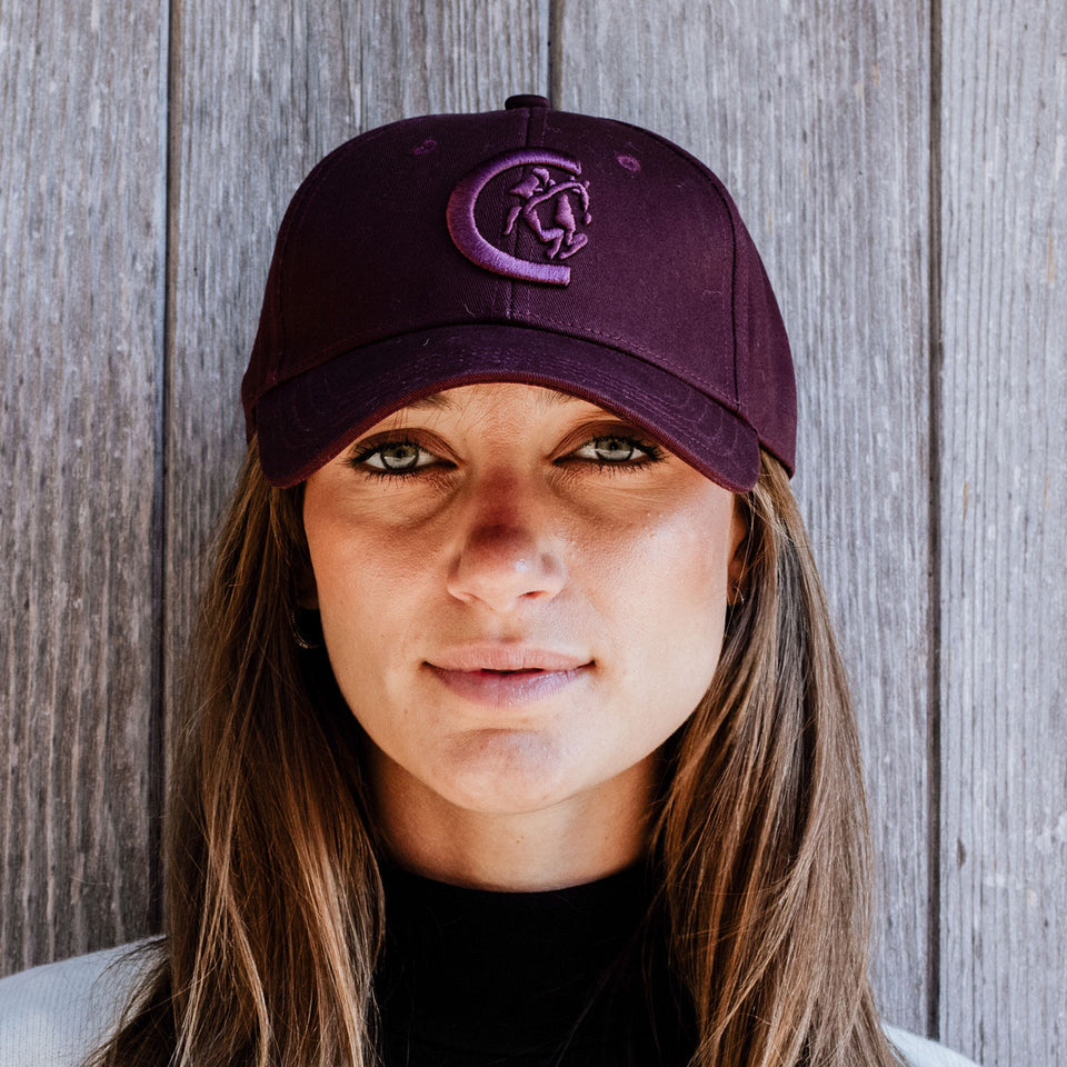Kentucky Horsewear Baseball Cap - Bordeaux