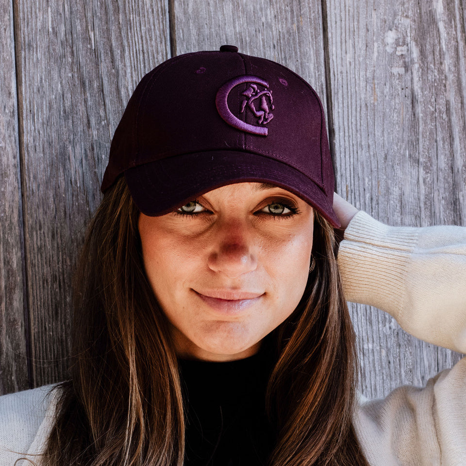 Kentucky Horsewear Baseball Cap - Bordeaux