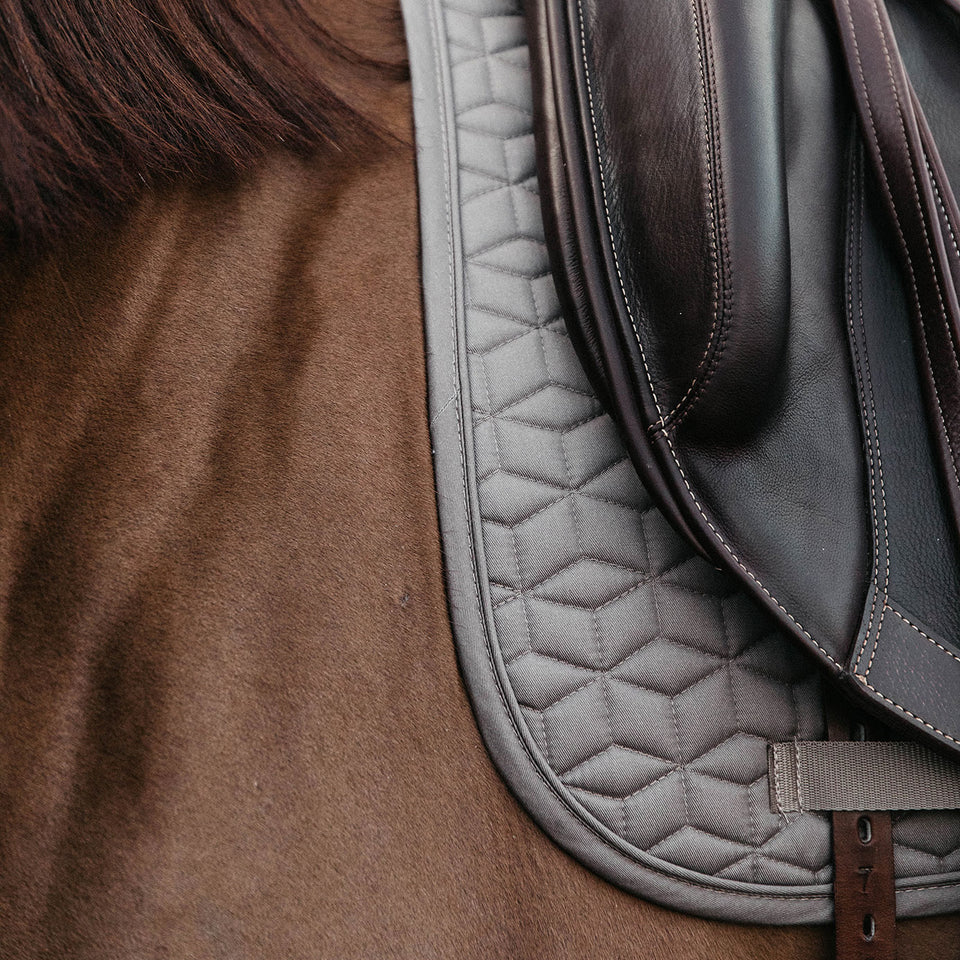 Kentucky Horsewear Classic Dressage Saddle Cloth - Beige