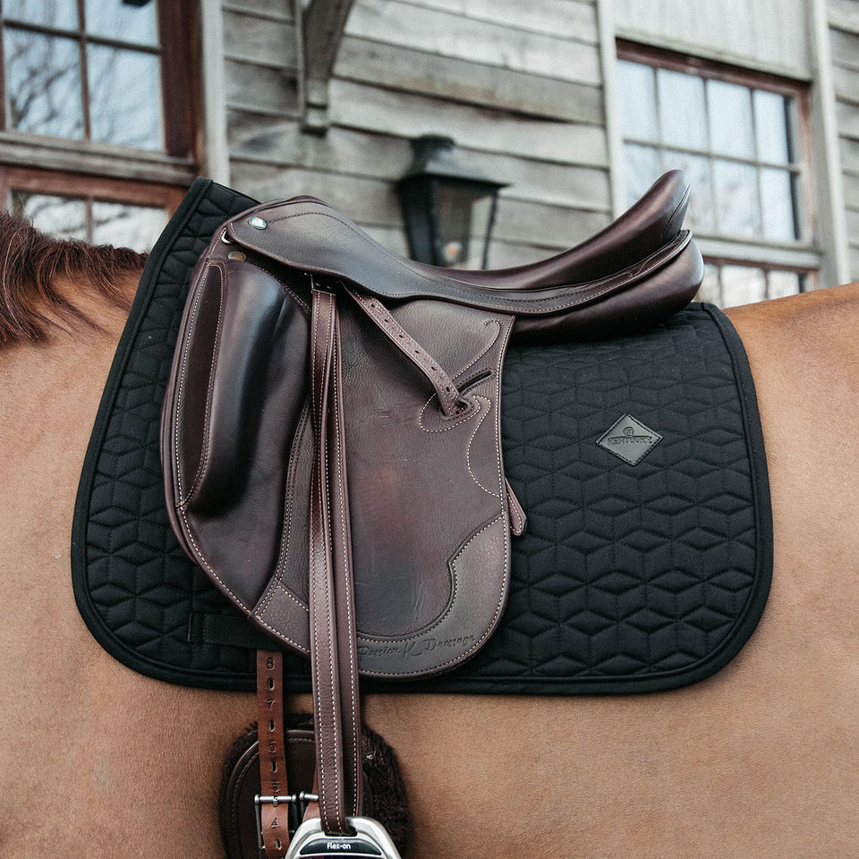 Kentucky Horsewear Classic Dressage Saddle Cloth - Black