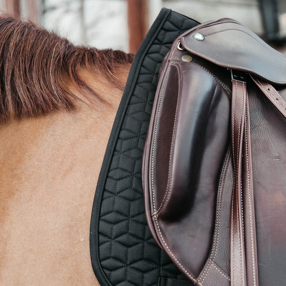Kentucky Horsewear Classic Dressage Saddle Cloth - Black