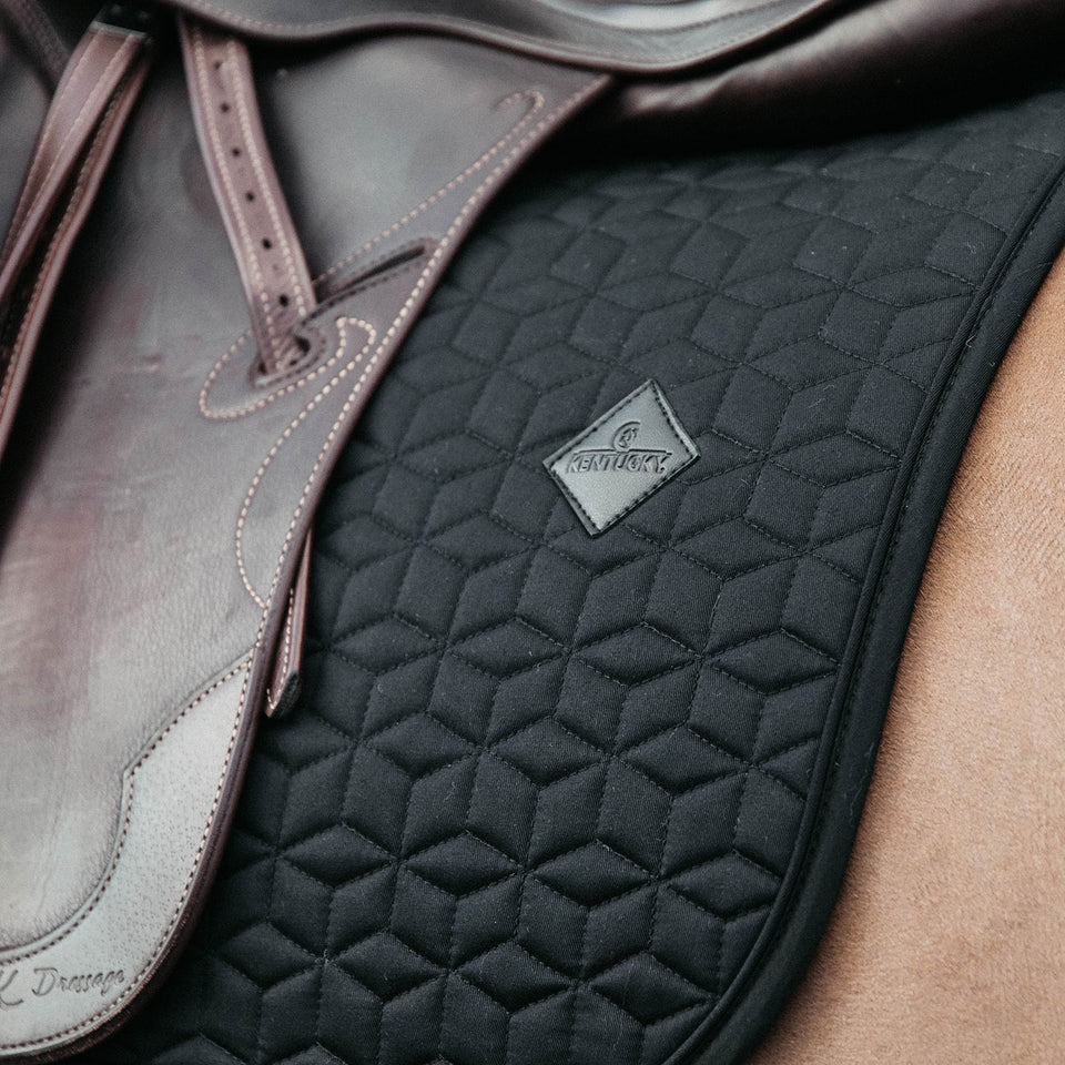 Kentucky Horsewear Classic Dressage Saddle Cloth - Black