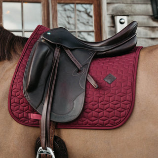 Kentucky Horsewear Classic Dressage Saddle Cloth - Bordeaux