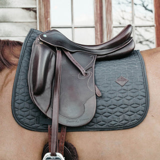 Kentucky Horsewear Classic Dressage Saddle Cloth - Grey
