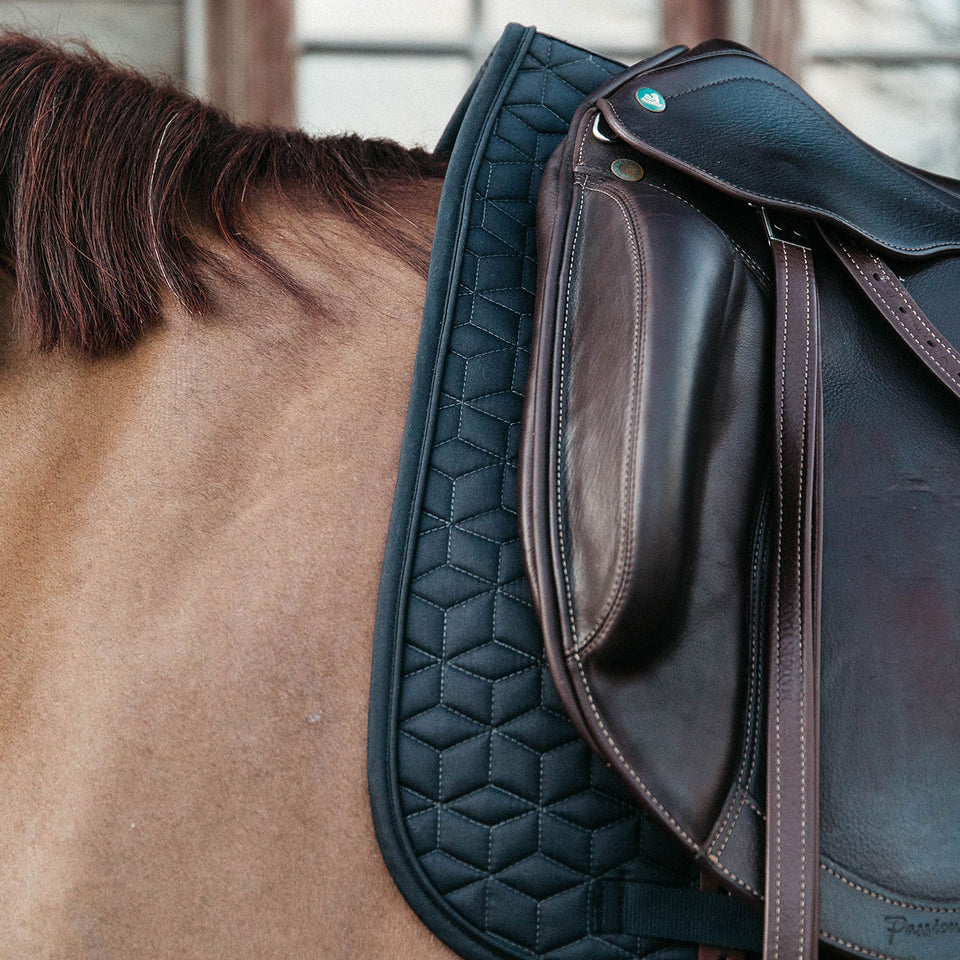 Kentucky Horsewear Classic Dressage Saddle Cloth - Grey