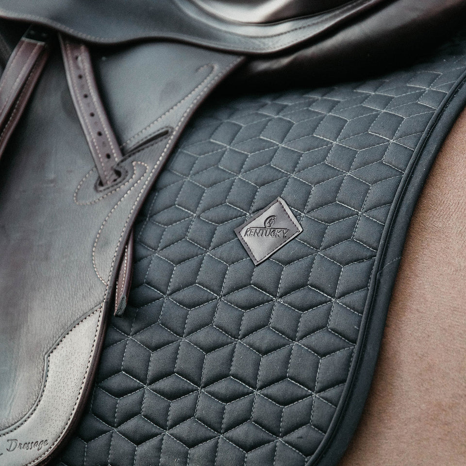 Kentucky Horsewear Classic Dressage Saddle Cloth - Grey