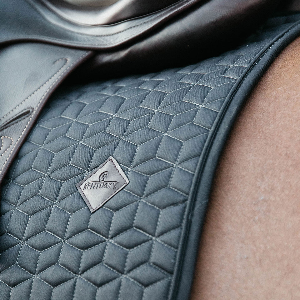 Kentucky Horsewear Classic Dressage Saddle Cloth - Grey