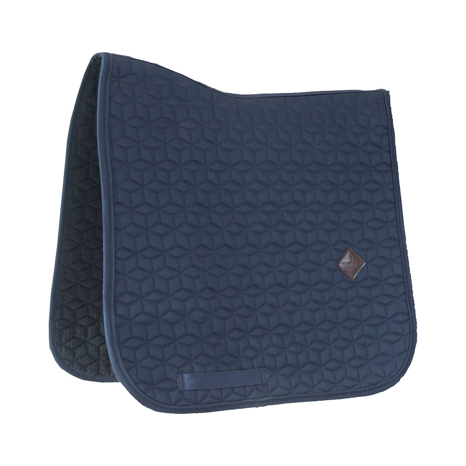 Kentucky Horsewear Classic Dressage Saddle Cloth - Navy