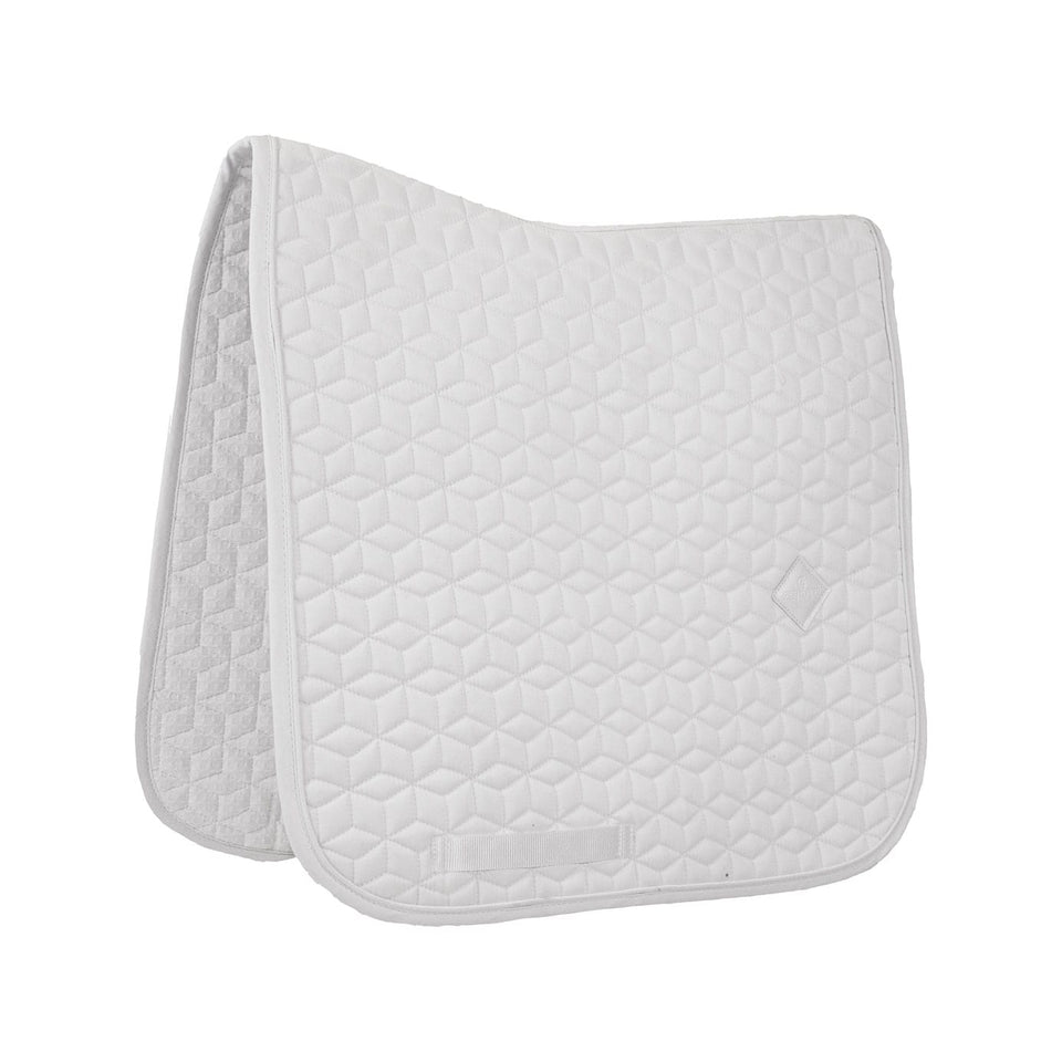 Kentucky Horsewear Classic Dressage Saddle Cloth - White