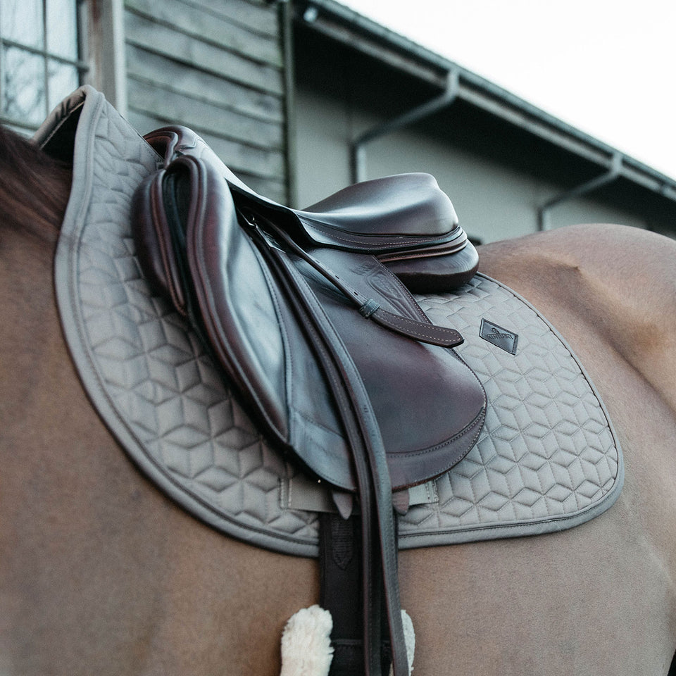 Kentucky Horsewear Classic Jumping Saddle Cloth - Beige