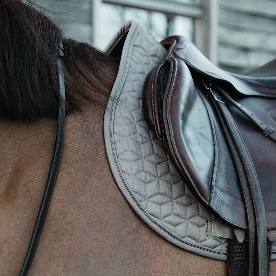 Kentucky Horsewear Classic Jumping Saddle Cloth - Beige