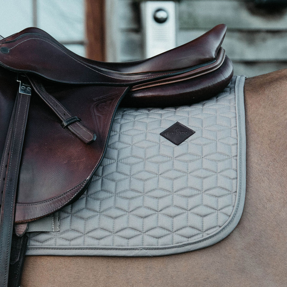 Kentucky Horsewear Classic Jumping Saddle Cloth - Beige