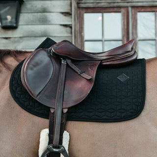 Kentucky Horsewear Classic Jumping Saddle Cloth - Black