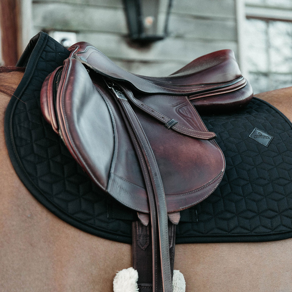 Kentucky Horsewear Classic Jumping Saddle Cloth - Black