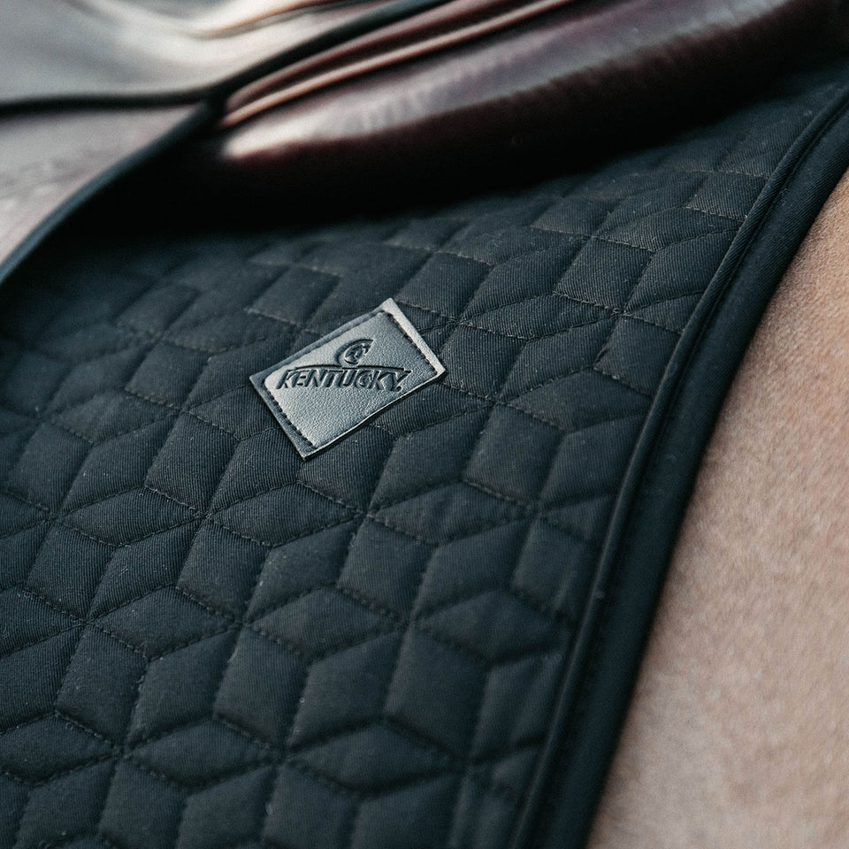 Kentucky Horsewear Classic Jumping Saddle Cloth - Black