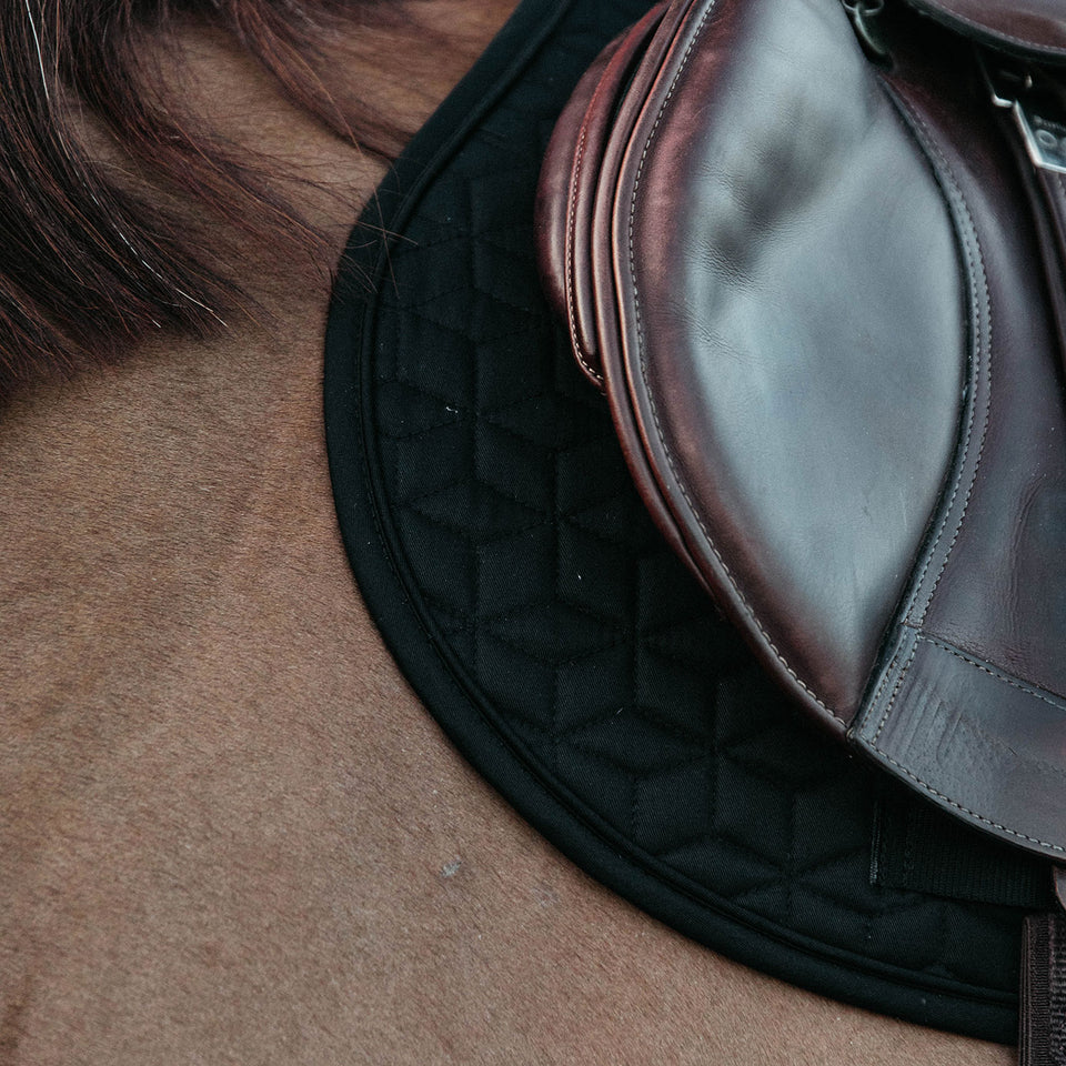 Kentucky Horsewear Classic Jumping Saddle Cloth - Black