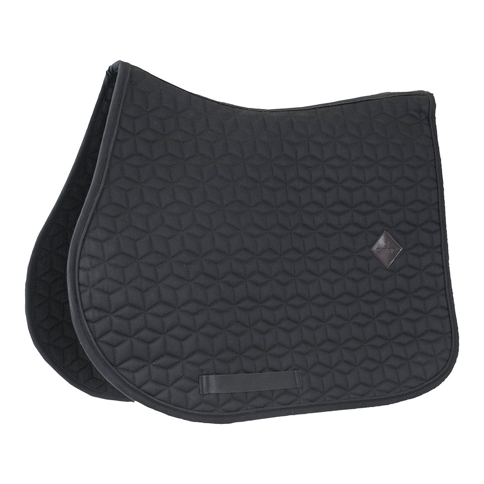 Kentucky Horsewear Classic Jumping Saddle Cloth - Black