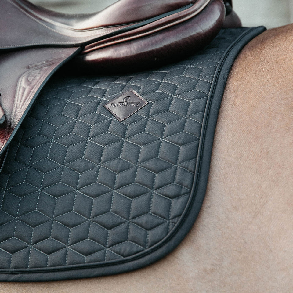 Kentucky Horsewear Classic Jumping Saddle Cloth - Grey