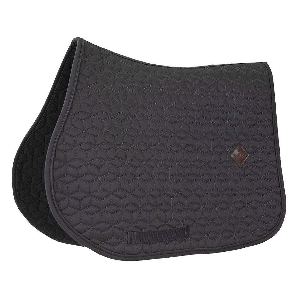 Kentucky Horsewear Classic Jumping Saddle Cloth - Grey