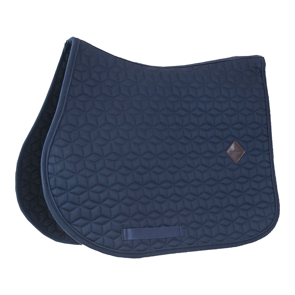 Kentucky Horsewear Classic Jumping Saddle Cloth - Navy