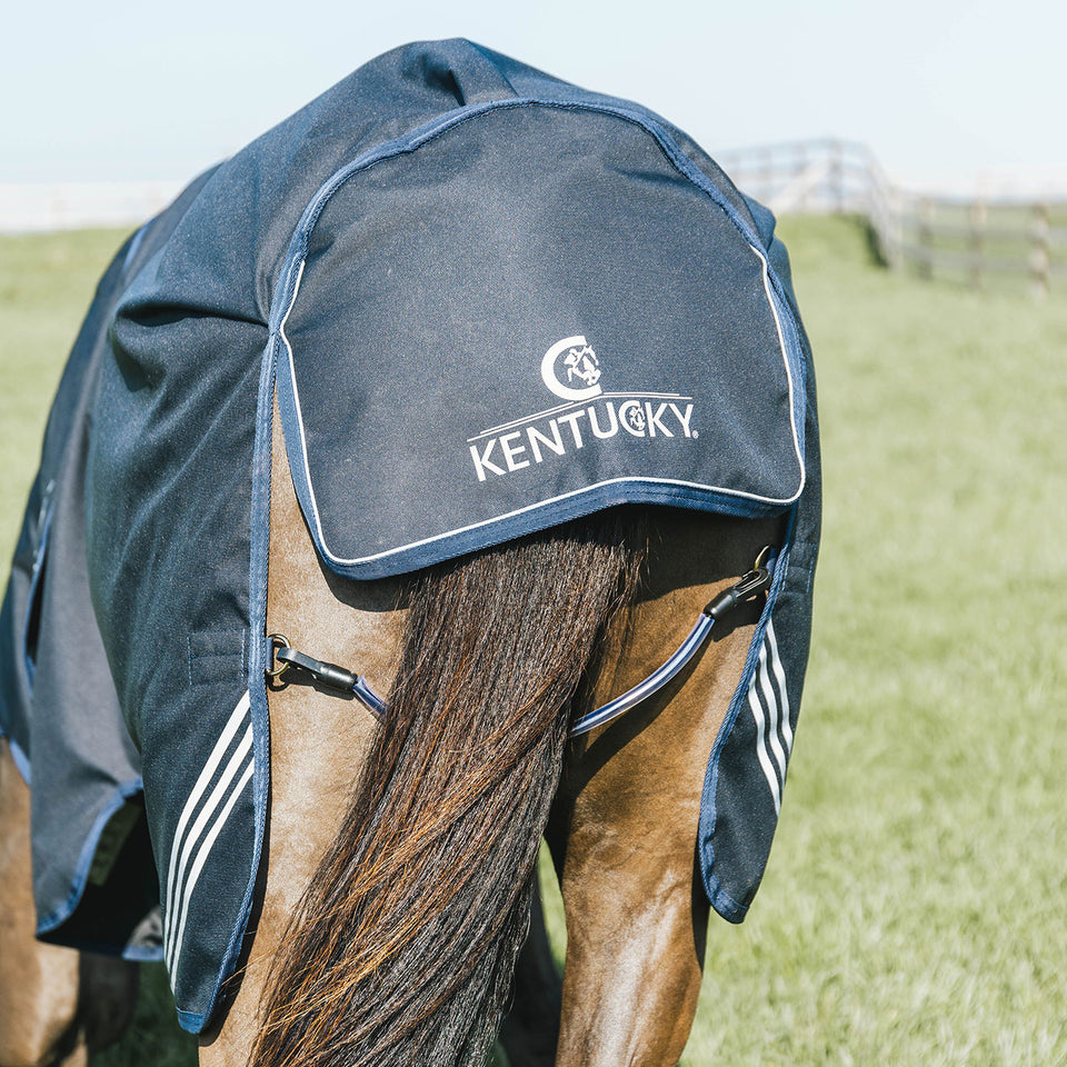 Kentucky Horsewear All Weather Comfort Turnout Rug 100g - Navy