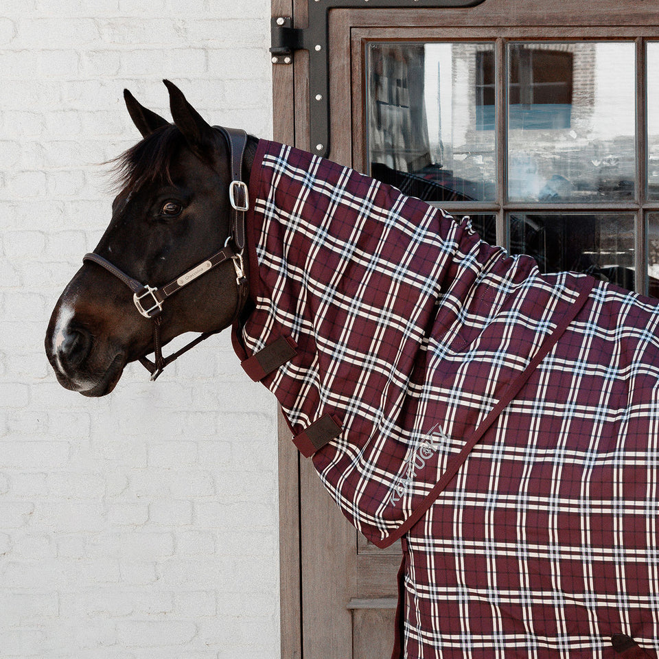 Kentucky Horsewear All Weather Comfort Turnout Neck Cover 100g - Bordeaux