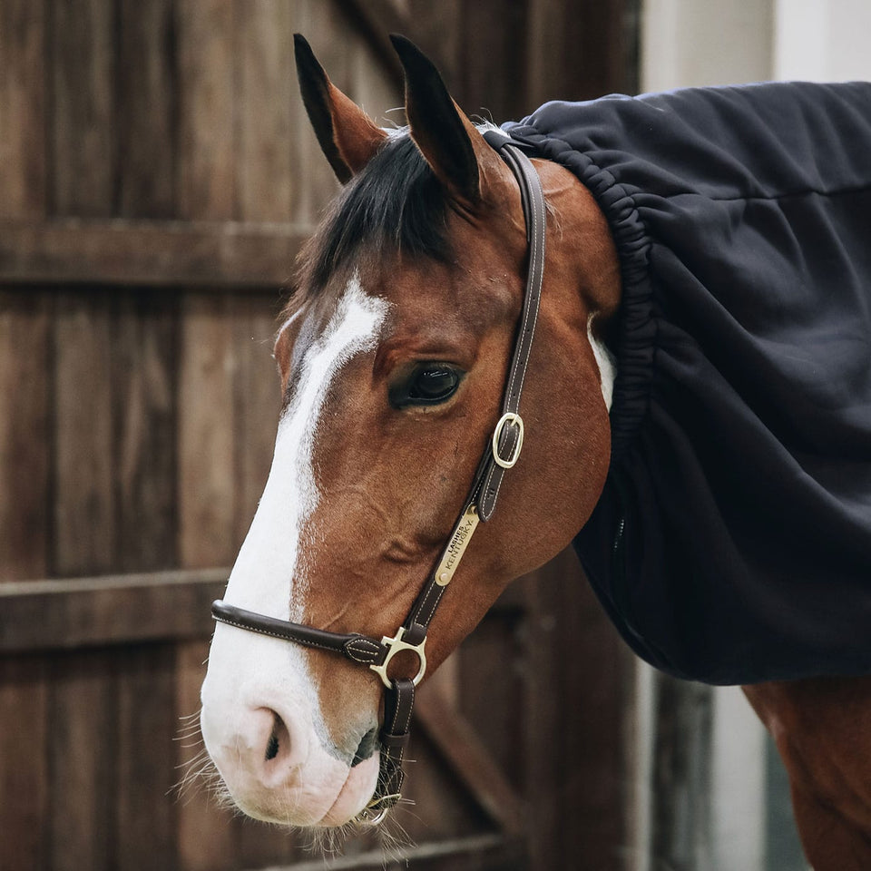Kentucky Horsewear Cooler Fleece Scarf - Black